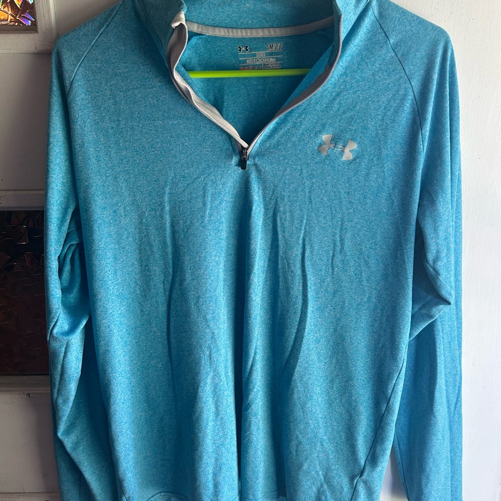 Under Armour Men’s Blue 1/4 Zip Pullover | Size Small